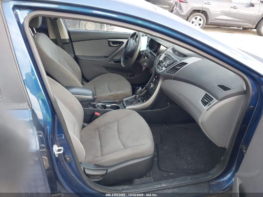 2016 Hyundai Elantra Se VIN: 5NPDH4AE7GH735020 Lot: 43922409