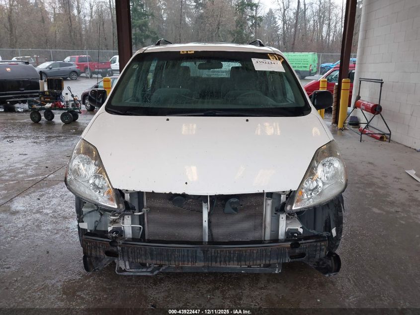 2008 Toyota Sienna Ce VIN: 5TDZK23CX8S118326 Lot: 43922447