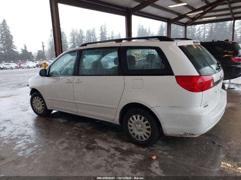 2008 Toyota Sienna Ce VIN: 5TDZK23CX8S118326 Lot: 43922447