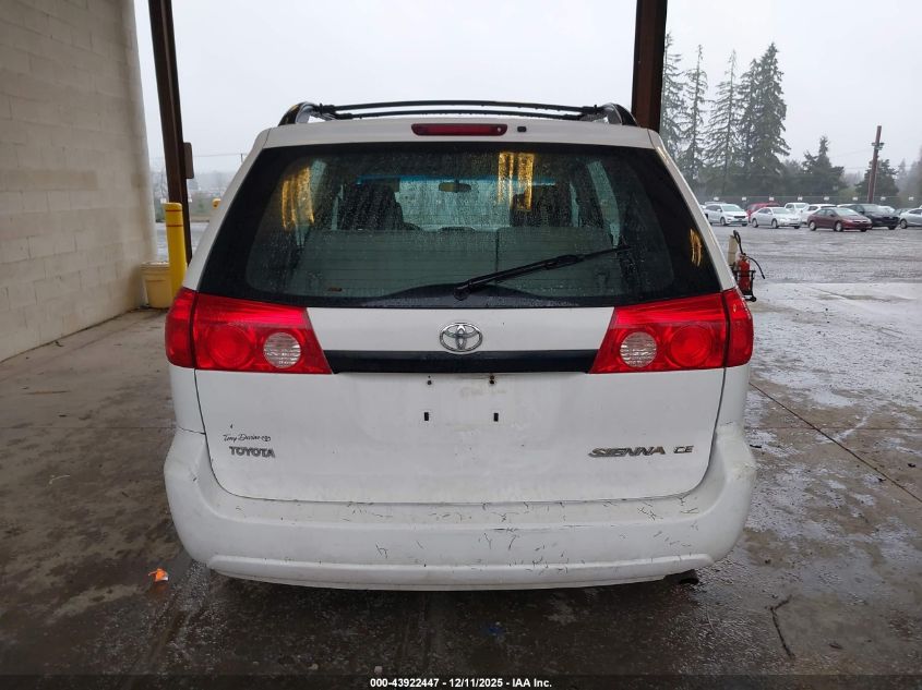 2008 Toyota Sienna Ce VIN: 5TDZK23CX8S118326 Lot: 43922447