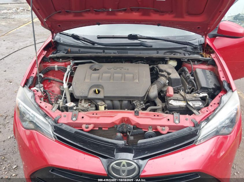 2018 Toyota Corolla Le VIN: 2T1BURHE5JC054841 Lot: 43922460