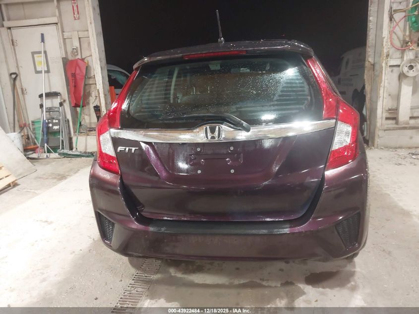 2015 Honda Fit Ex/Ex-L VIN: 3HGGK5H81FM766844 Lot: 43922484