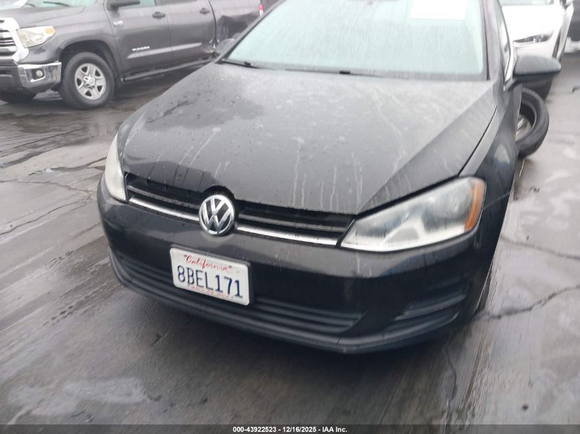 2015 Volkswagen Golf Sportwagen Tdi S 4-Door VIN: 3VWCA7AU4FM513372 Lot: 43922523