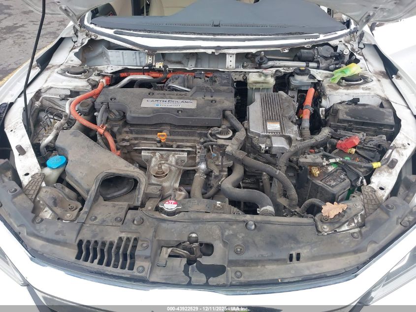 2017 Honda Accord Hybrid Ex-L VIN: JHMCR6F59HC027800 Lot: 43922529