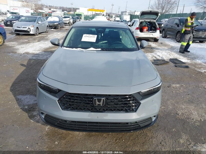2025 Honda Accord Hybrid Touring VIN: 1HGCY2F83SA056981 Lot: 43922532