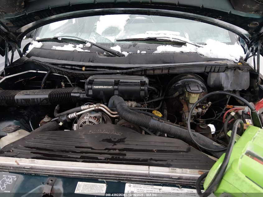 1996 Dodge Ram 1500 VIN: 3B7HF13Z8TG185092 Lot: 43922536