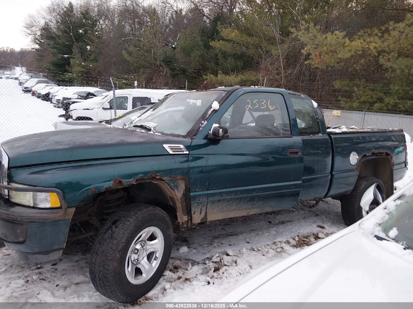 1996 Dodge Ram 1500 VIN: 3B7HF13Z8TG185092 Lot: 43922536