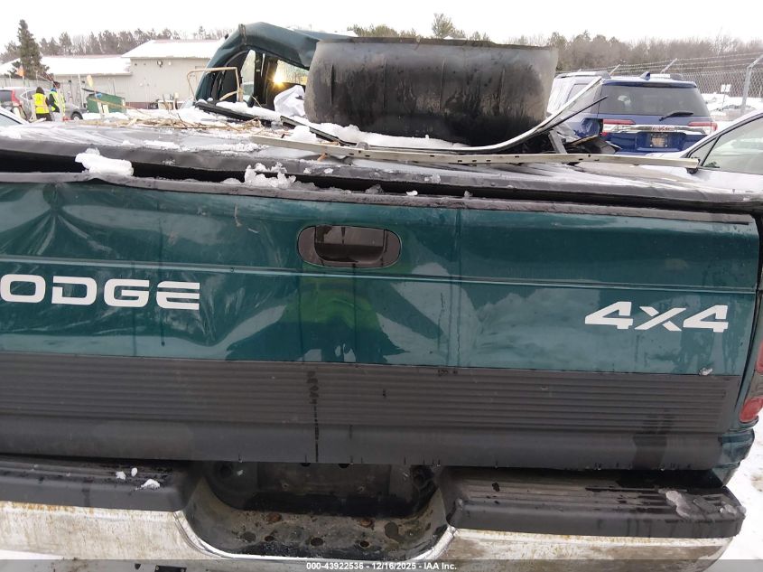 1996 Dodge Ram 1500 VIN: 3B7HF13Z8TG185092 Lot: 43922536