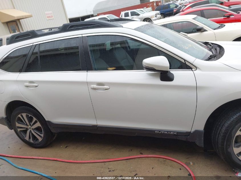 2018 Subaru Outback 2.5I Limited VIN: 4S4BSANCXJ3382917 Lot: 43922537