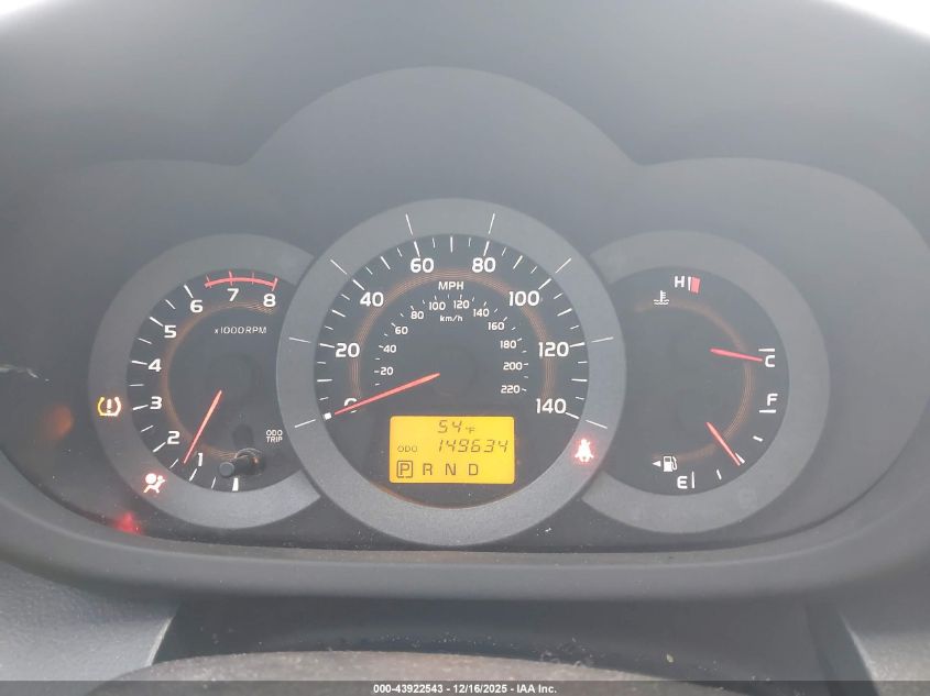 2010 Toyota Rav4 Sport VIN: JTMRF4DV4AD022953 Lot: 43922543