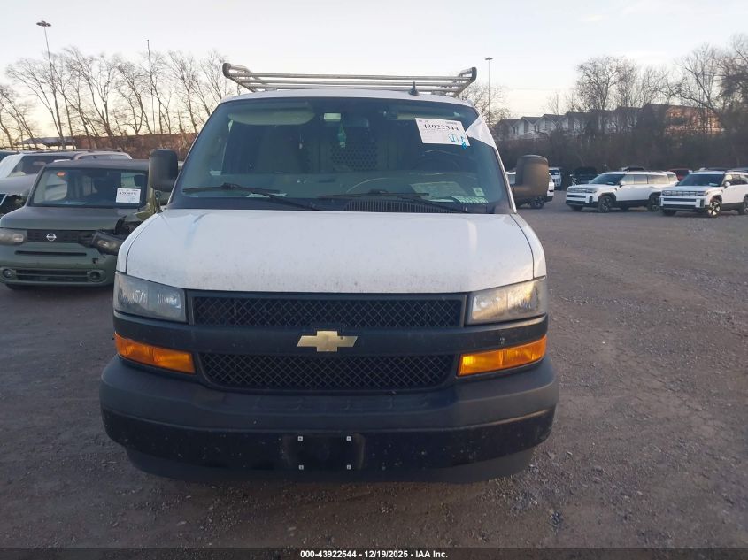 2020 Chevrolet Express Cargo Rwd 2500 Regular Wheelbase Wt VIN: 1GCWGAFP3L1241906 Lot: 43922544