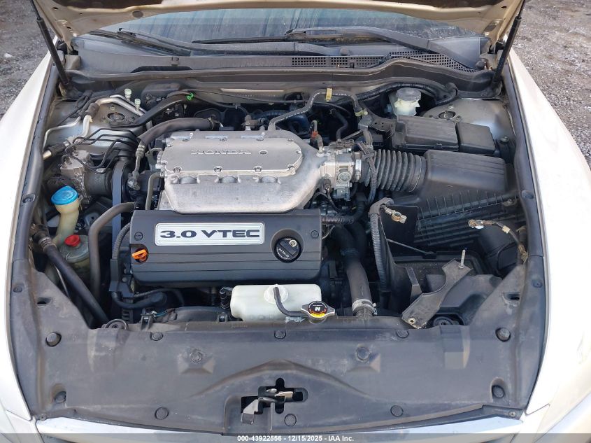 2007 Honda Accord 3.0 Ex VIN: 1HGCM665X7A077276 Lot: 43922556
