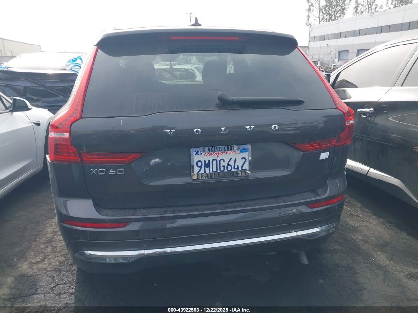 2023 Volvo Xc60 Recharge Plug-In Hybrid T8 Core Bright Theme VIN: YV4H60DV1P1226136 Lot: 43922563