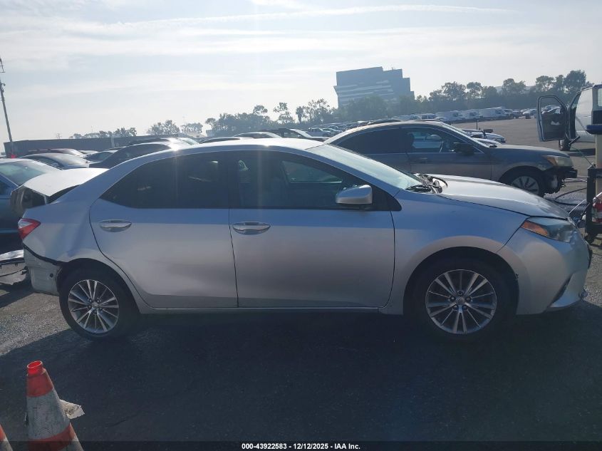 2015 Toyota Corolla Le Plus VIN: 5YFBURHE0FP199454 Lot: 43922583