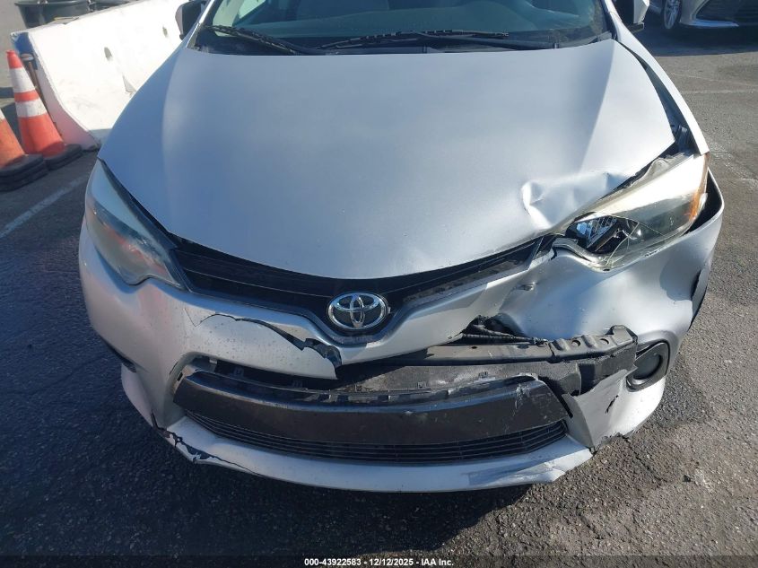 2015 Toyota Corolla Le Plus VIN: 5YFBURHE0FP199454 Lot: 43922583