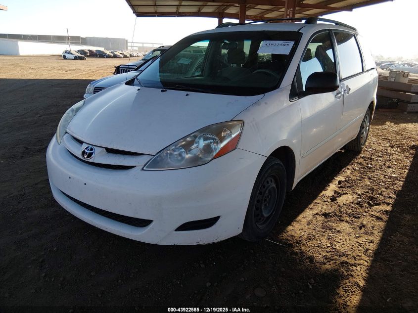2008 Toyota Sienna Le VIN: 5TDZK23C58S216521 Lot: 43922585