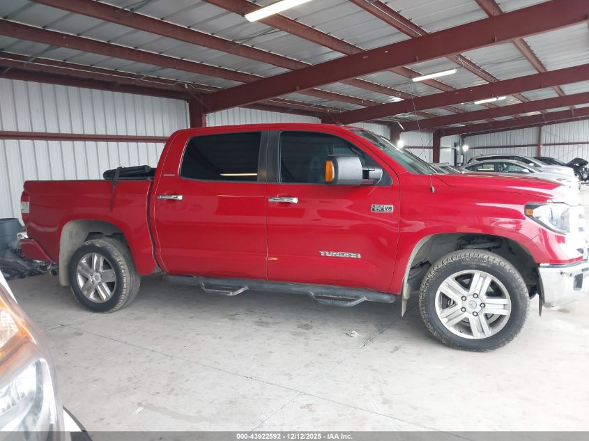 2019 Toyota Tundra Limited 5.7L V8 VIN: 5TFHY5F16KX837578 Lot: 43922592
