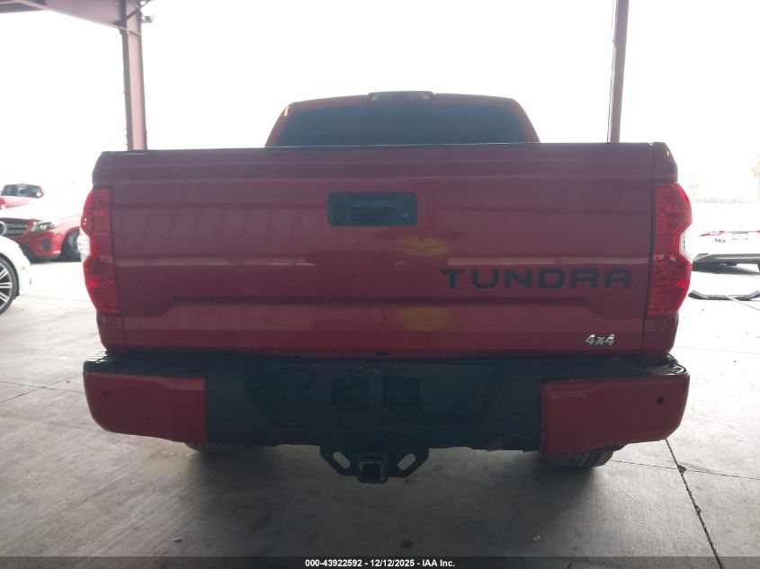 2019 Toyota Tundra Limited 5.7L V8 VIN: 5TFHY5F16KX837578 Lot: 43922592