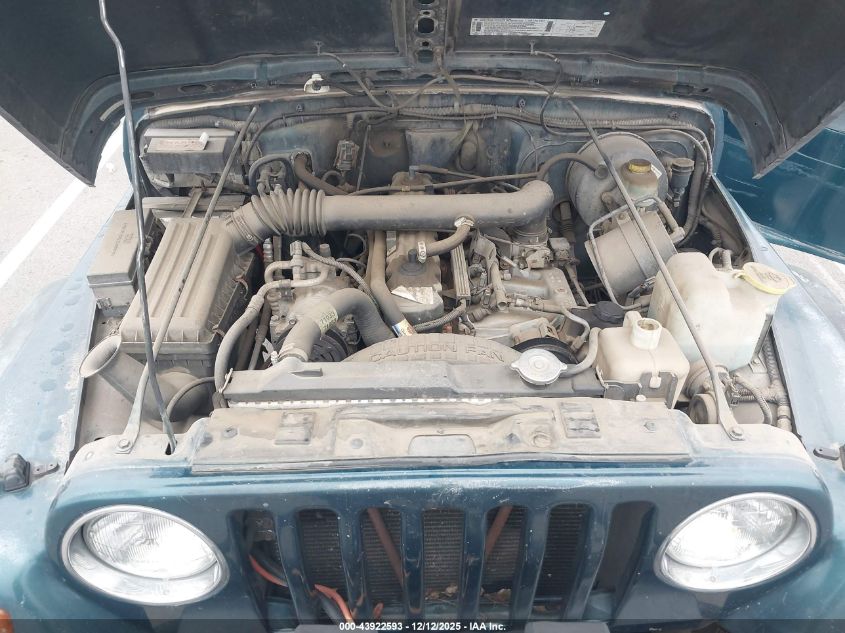 1997 Jeep Wrangler Sport VIN: 1J4FY19S1VP549535 Lot: 43922593