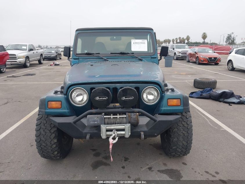 1997 Jeep Wrangler Sport VIN: 1J4FY19S1VP549535 Lot: 43922593