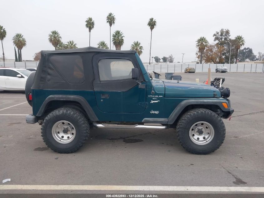 1997 Jeep Wrangler Sport VIN: 1J4FY19S1VP549535 Lot: 43922593