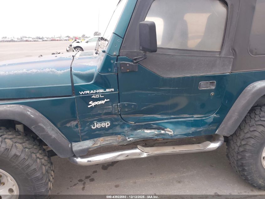 1997 Jeep Wrangler Sport VIN: 1J4FY19S1VP549535 Lot: 43922593