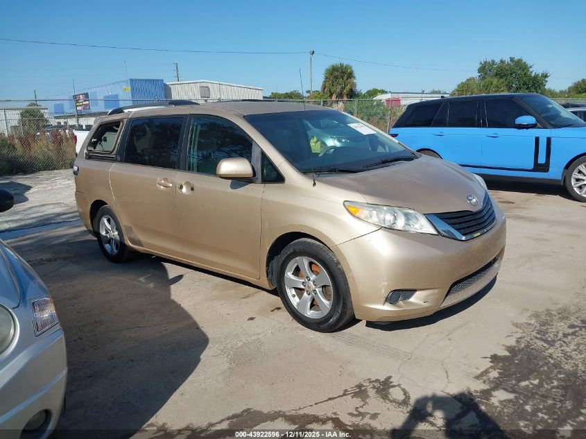 TOYOTA SIENNA LE V6 8 PASSENGER