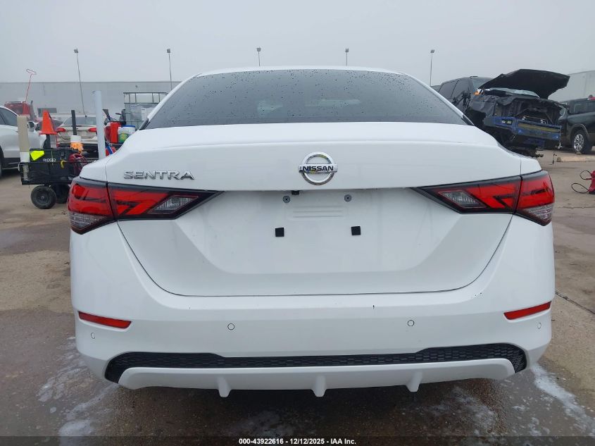 2020 Nissan Sentra S Xtronic Cvt VIN: 3N1AB8BV6LY311158 Lot: 43922616