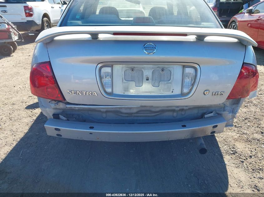 2005 Nissan Sentra 1.8S VIN: 3N1CB51D75L553215 Lot: 43922636