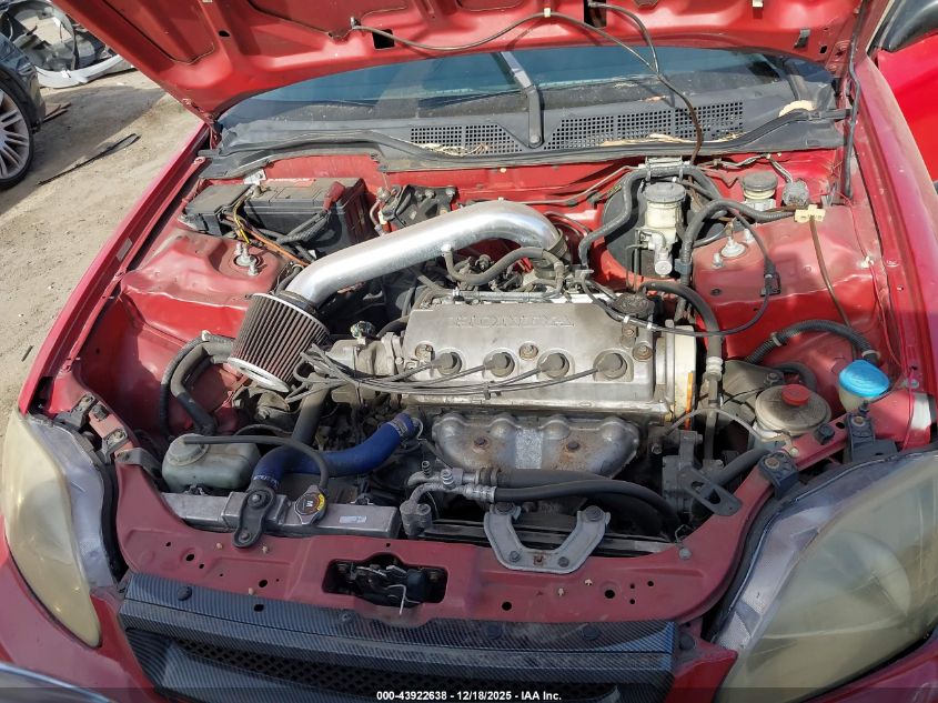 2000 Honda Civic Dx VIN: 1HGEJ6221YL034125 Lot: 43922638