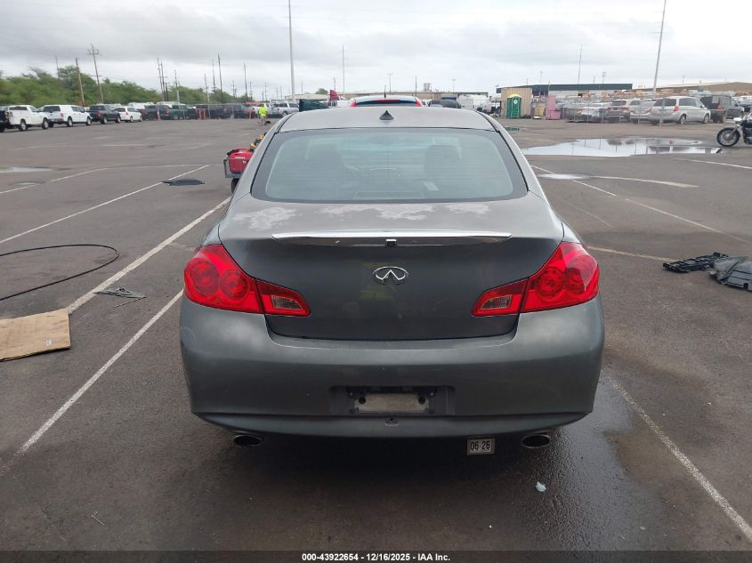 2012 Infiniti G25 Journey VIN: JN1DV6AP5CM812136 Lot: 43922654