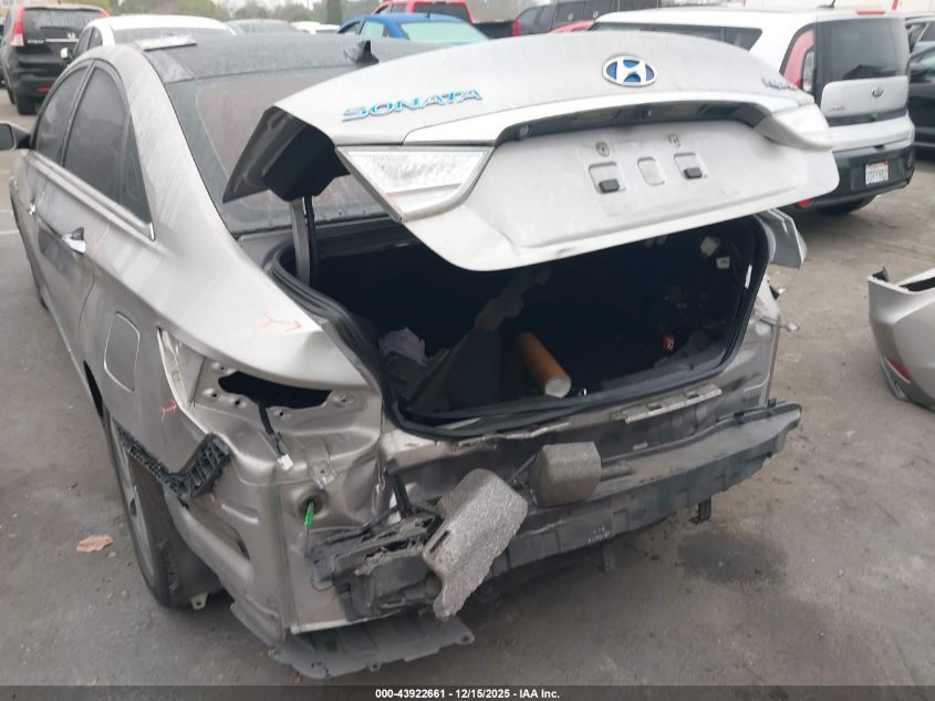 2012 Hyundai Sonata Hybrid VIN: KMHEC4A4XCA055782 Lot: 43922661