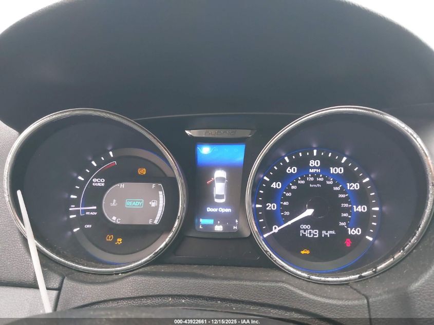 2012 Hyundai Sonata Hybrid VIN: KMHEC4A4XCA055782 Lot: 43922661