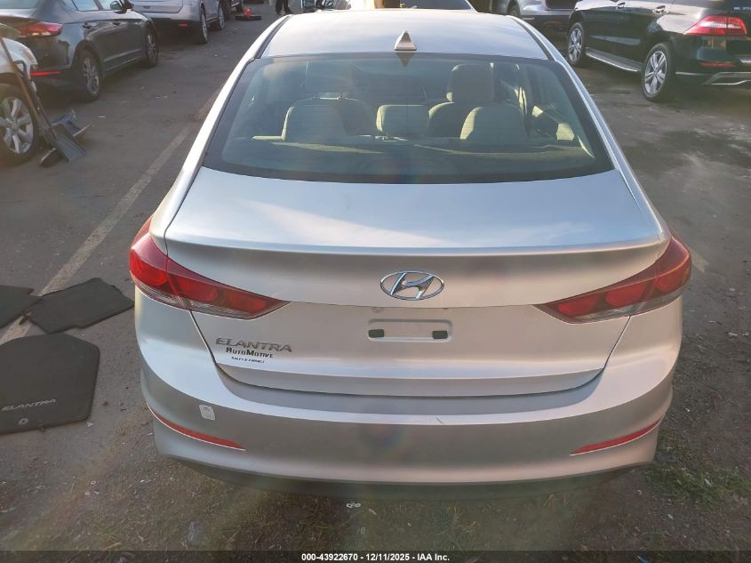 2018 Hyundai Elantra Value Edition VIN: 5NPD84LF8JH316803 Lot: 43922670