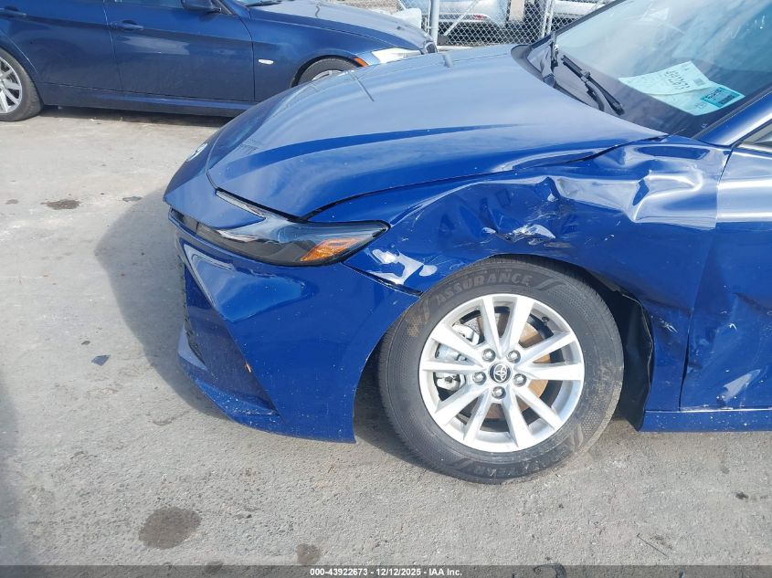 2026 Toyota Camry Le VIN: 4T1DAACKXTU218585 Lot: 43922673