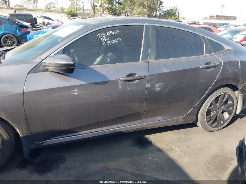 2019 Honda Civic Sport VIN: 2HGFC2F8XKH572302 Lot: 43922678