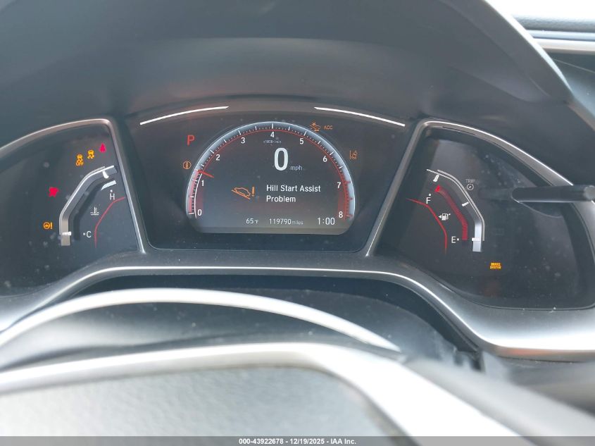 2019 Honda Civic Sport VIN: 2HGFC2F8XKH572302 Lot: 43922678