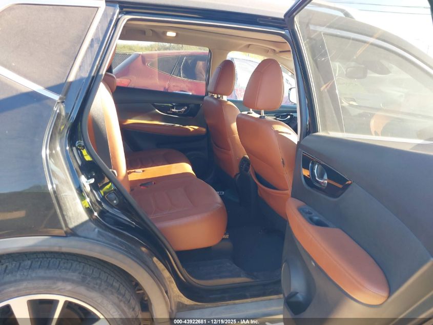 2017 Nissan Rogue Sl VIN: JN8AT2MT0HW141241 Lot: 43922681