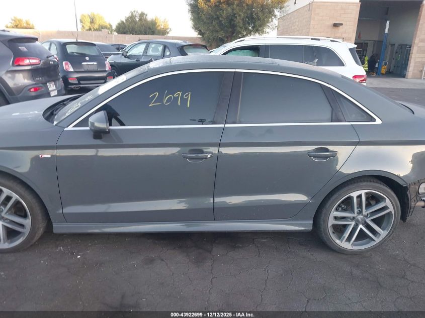 2018 Audi A3 2.0T Premium/2.0T Tech Premium VIN: WAUGUGFF1J1019401 Lot: 43922699