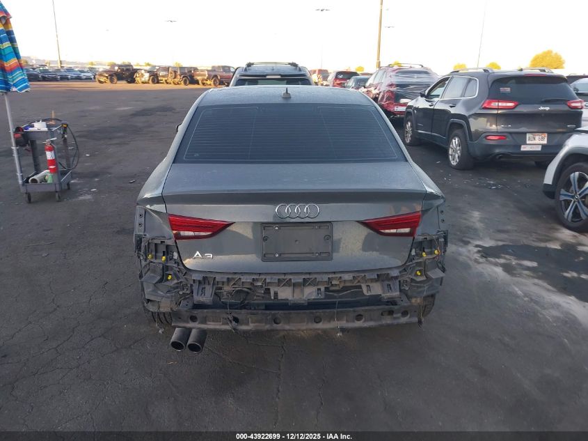 2018 Audi A3 2.0T Premium/2.0T Tech Premium VIN: WAUGUGFF1J1019401 Lot: 43922699