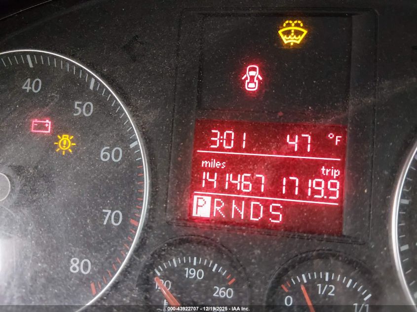 2009 Volkswagen Jetta Se VIN: 3VWRZ71K29M091592 Lot: 43922707