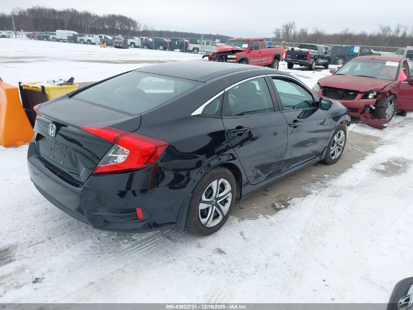 2016 Honda Civic Lx VIN: 2HGFC2F50GH519640 Lot: 43922721