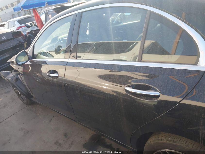 2024 Mercedes-Benz C 300 VIN: W1KAF4GB2RR230526 Lot: 43922724