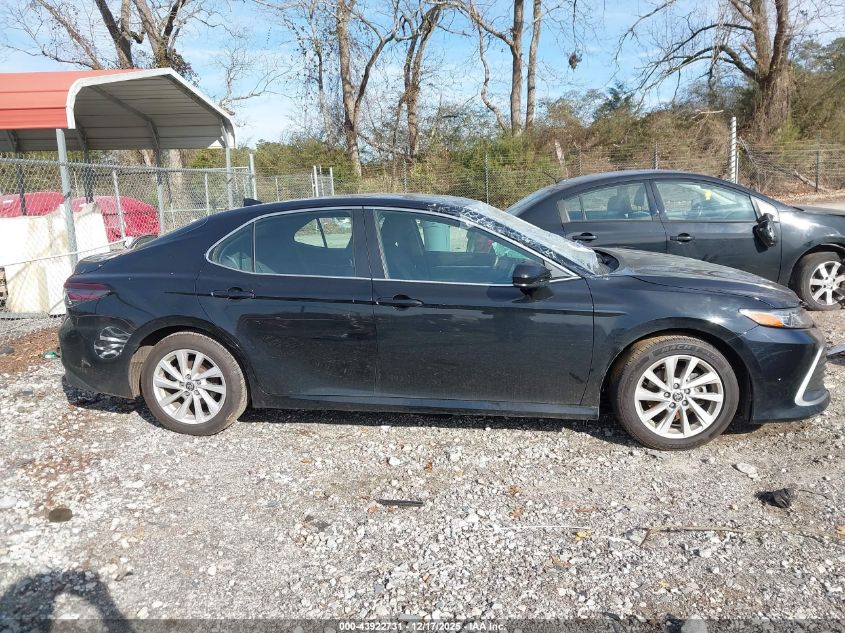 2021 Toyota Camry Le VIN: 4T1C11AK6MU593695 Lot: 43922731