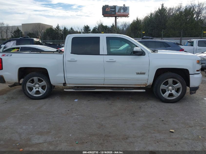 2018 Chevrolet Silverado 1500 2Lt VIN: 3GCUKREC1JG575658 Lot: 43922732