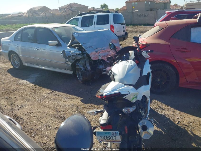 2025 Kawasaki Ex500 VIN: ML5EXGG17SDA54137 Lot: 43922735