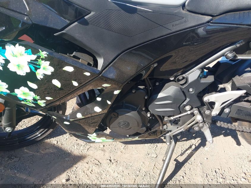 2025 Kawasaki Ex500 VIN: ML5EXGG17SDA54137 Lot: 43922735