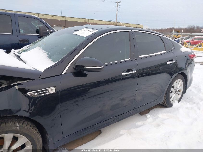 2018 Kia Optima S VIN: 5XXGT4L34JG202763 Lot: 43922744