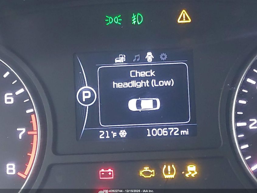 2018 Kia Optima S VIN: 5XXGT4L34JG202763 Lot: 43922744