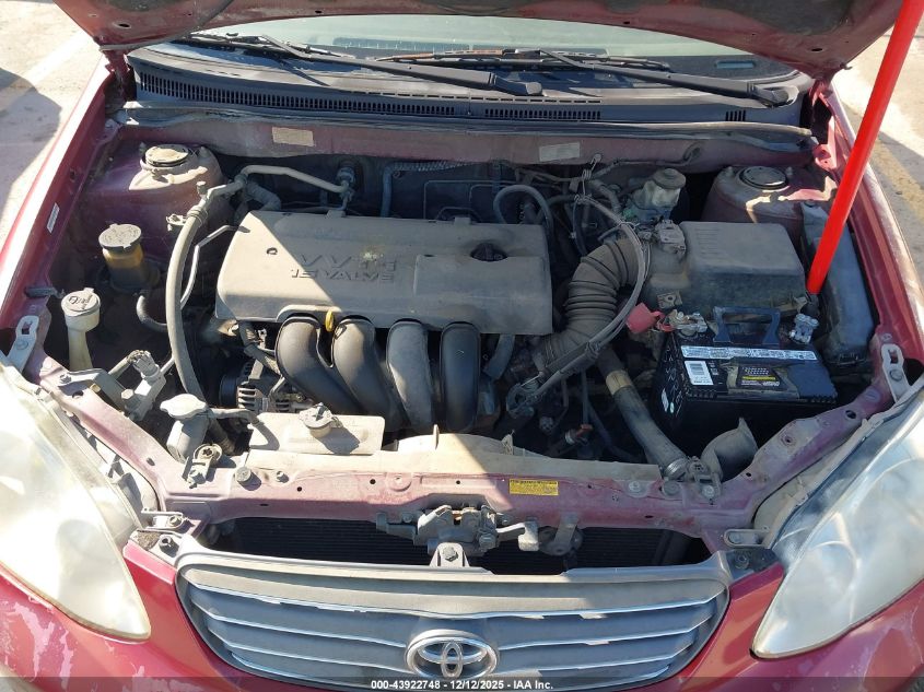 2004 Toyota Corolla Le VIN: 1NXBR32E04Z293028 Lot: 43922748